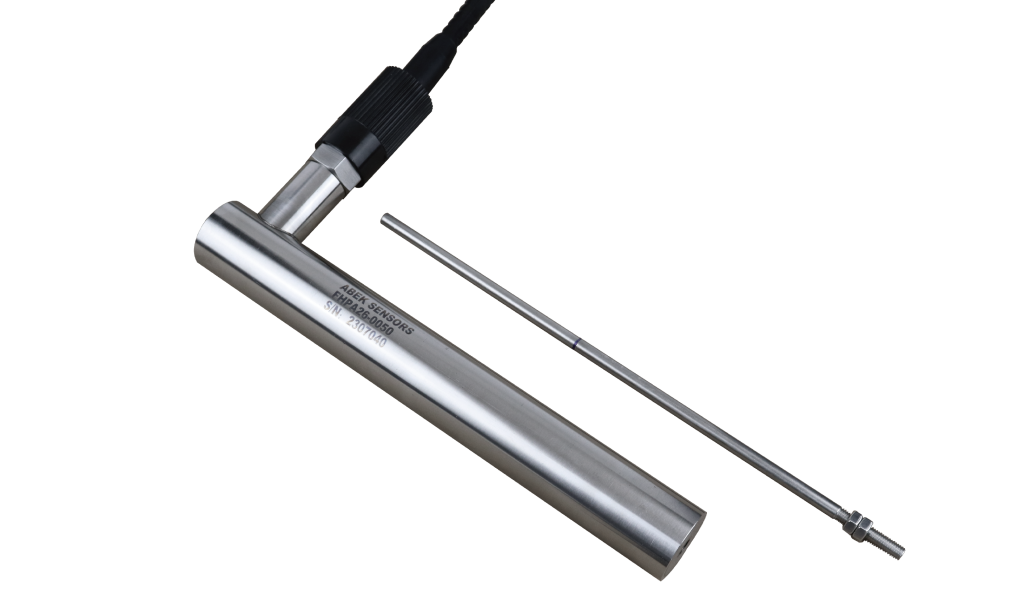 Radial connection lvdt with high pressure resistant property